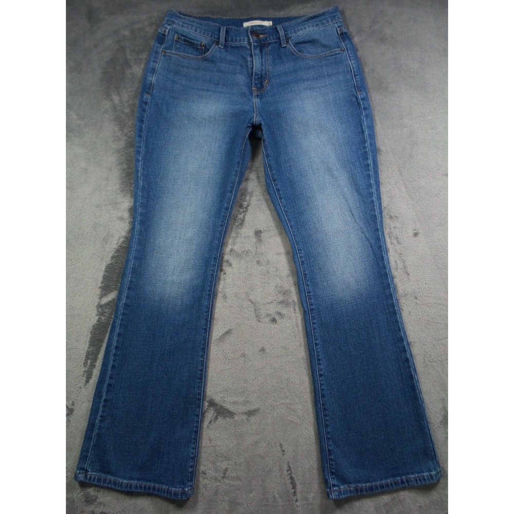 Levis Jeans Womens Size 6 Blue Denim 515 Bootcut Mid Rise Stretch 5-Pocket